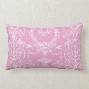 Capetian Toile sorbet Lumbar Pillow