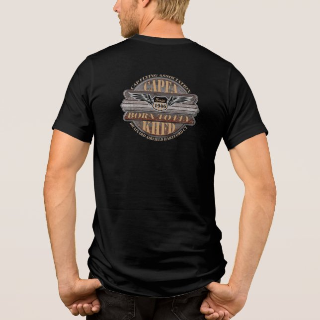 CAPFA T-shirt Tri-Blend Shirt (Back)