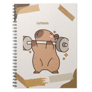 "Capibara Dreams: Single Book" Notebook