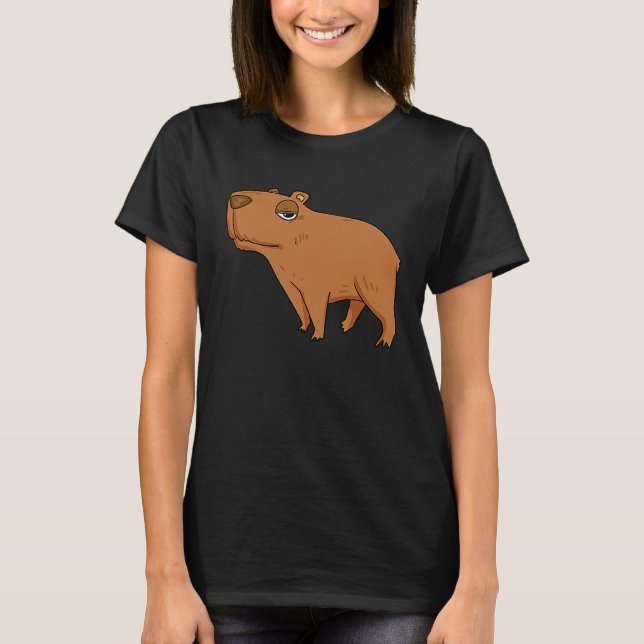 Capibara Water Pig T-Shirt (Front)