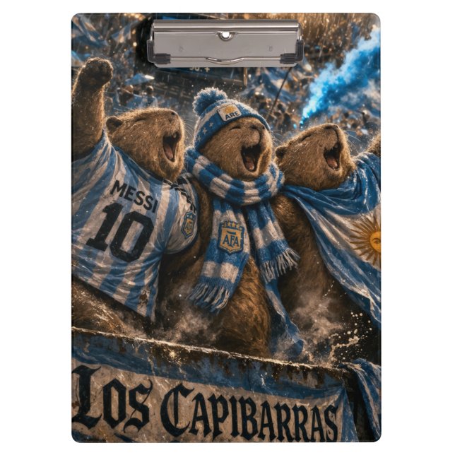 Capibarras Fans Clipboard (Front)
