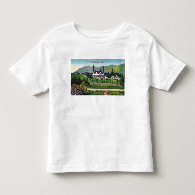 Capilano Estates Showing the Golf Club Toddler T-shirt (Front)