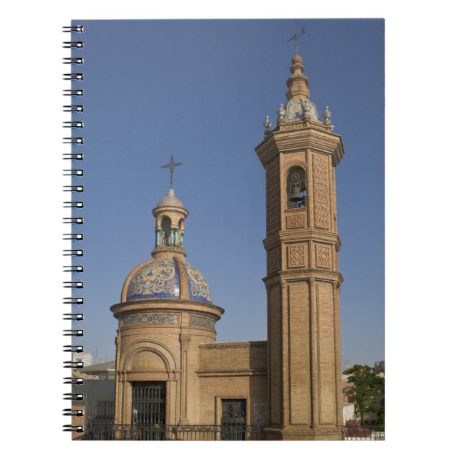 Capilla del Carmen, Seville, Spain Notebook (Front)