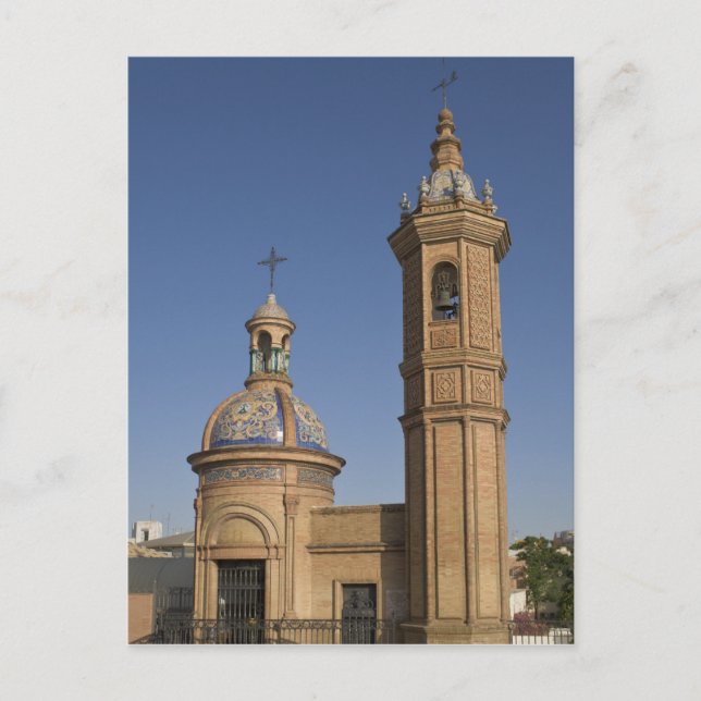 Capilla del Carmen, Seville, Spain Postcard (Front)