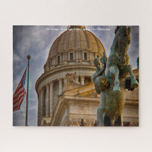 Capital City Oklahoma. Jigsaw Puzzle