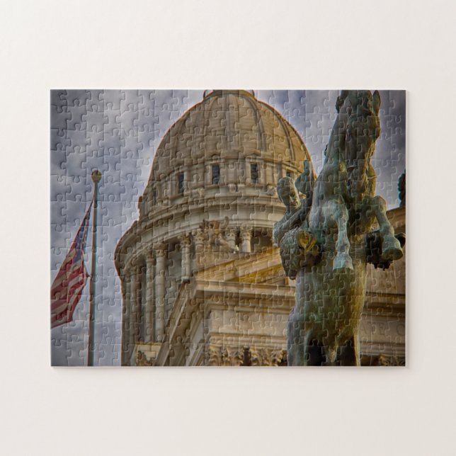 Capital City Oklahoma. Jigsaw Puzzle (Horizontal)