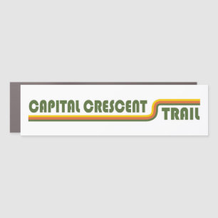Capital Crescent Trail Car Magnet