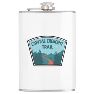 Capital Crescent Trail Flask