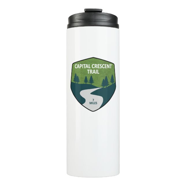 Capital Crescent Trail Thermal Tumbler (Front)