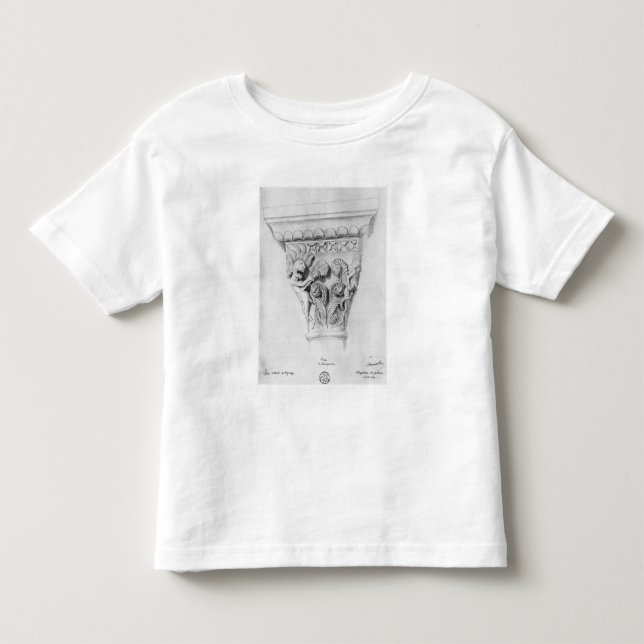 Capital illustrating the vice of despair toddler t-shirt (Front)