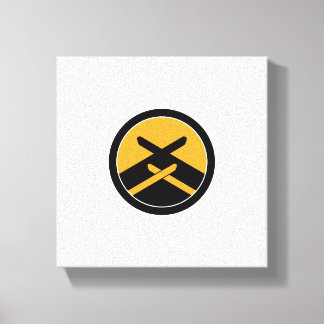 Capital Katori Wrapped Canvas Print