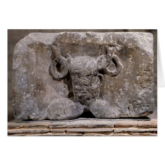 Capital of the Nautes Pillar depicting Cernunnos (Front Horizontal)