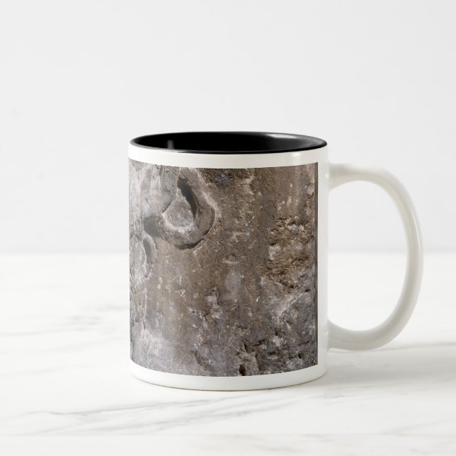 Capital of the Nautes Pillar depicting Cernunnos Two-Tone Coffee Mug (Right)