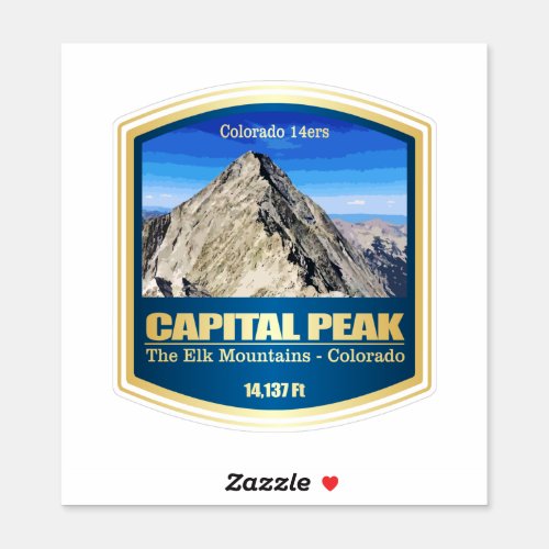 Capital Peak PF Sticker