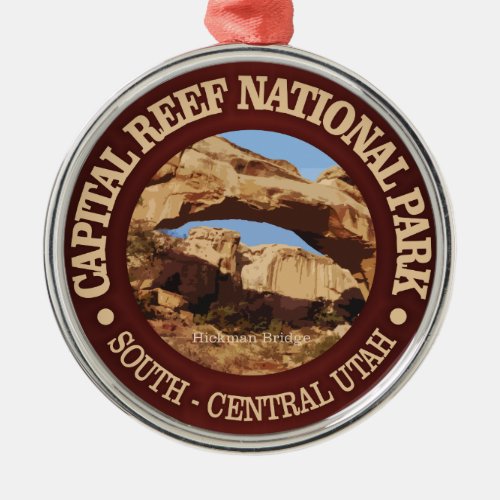 Capital Reef Metal Ornament
