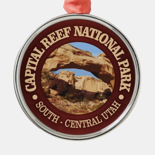 Capital Reef Metal Ornament
