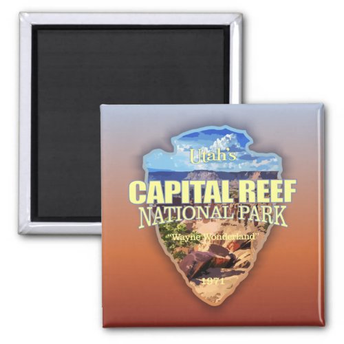 Capital Reef NP arrowhead Magnet