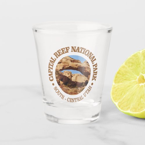 Capital Reef NP Shot Glass