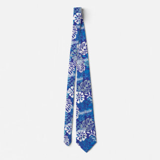 Capitale Hawaii design tiye Neck Tie