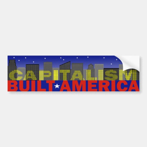 Capitalism Bumper Sticker