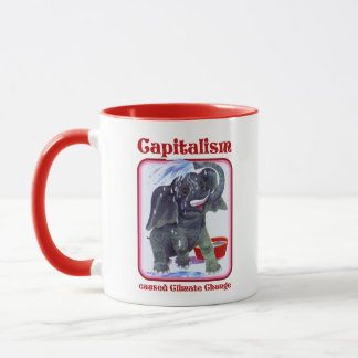 Capitalism caused Climate Change Mug