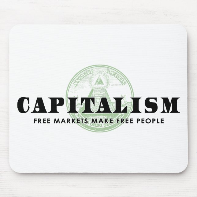Capitalism Mouse Pad (Front)