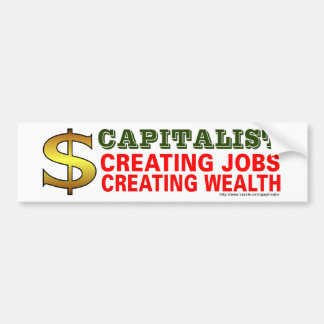 Capitalist Bumper Sticker
