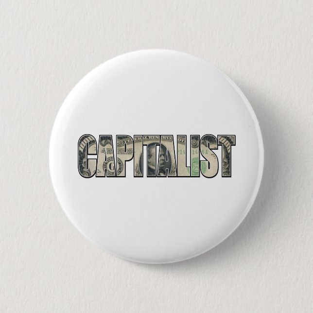 Capitalist Button (Front)
