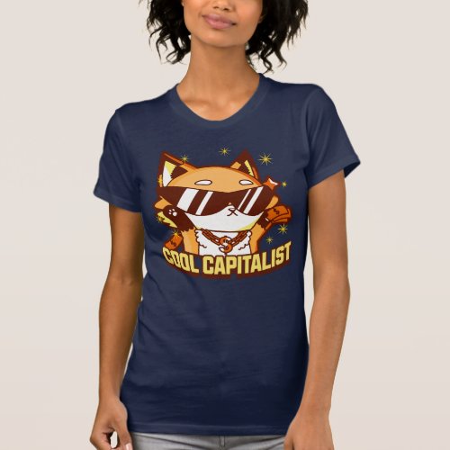 Capitalist Cat T_Shirt