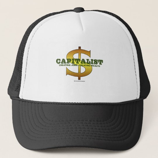 Capitalist- Trucker Hat | Zazzle.com