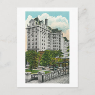 Capitol Approach View of NY Telephone Co. Bldg Postcard