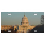 Capitol at Christmas Washington DC Holiday License Plate