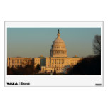 Capitol at Christmas Washington DC Holiday Wall Sticker