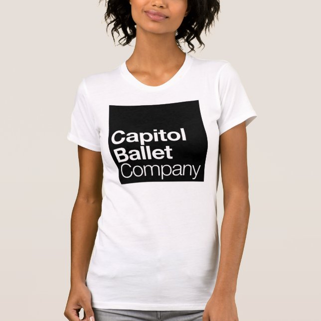 Capitol Ballet Company Women's Fine Jersey T-Shirt (Front)
