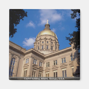 Capitol building, Atlanta, Georgia, U.S.A. Magnet
