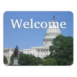 Capitol Building Door Sign
