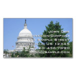 Capitol Building from Bartholdi Park Business Card Magnet