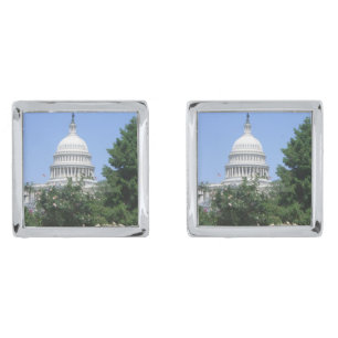 Capitol Building from Bartholdi Park Cufflinks