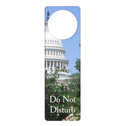 Capitol Building from Bartholdi Park Door Hanger