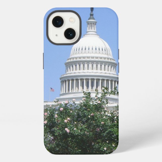 Capitol Building from Bartholdi Park Iphone Case (Back)