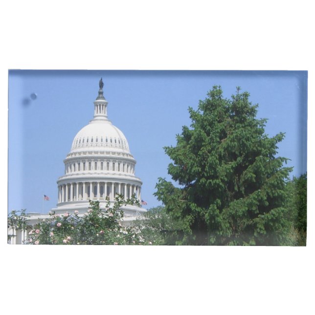 Capitol Building from Bartholdi Park Place Card Holder (Front)