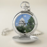 Capitol Building from Bartholdi Park Pocket Watch