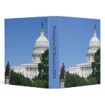Capitol Building in Washington DC 3 Ring Binder