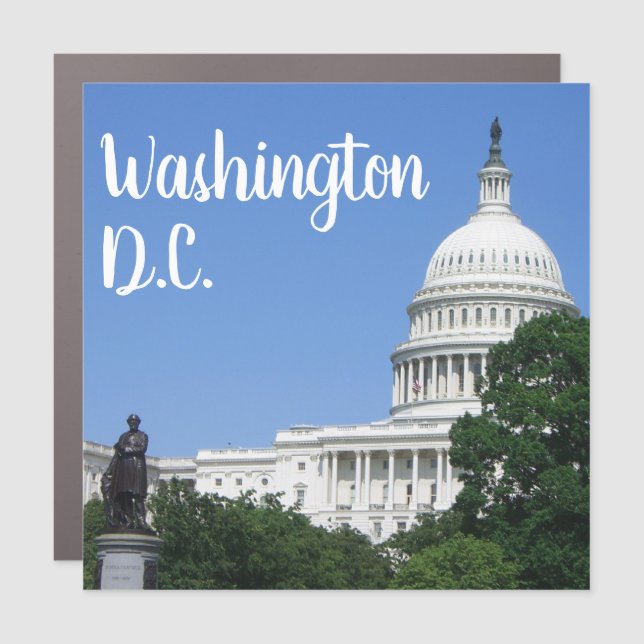Capitol Building in Washington DC Car Magnet (Front)