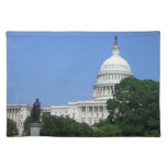 Capitol Building in Washington DC Cloth Placemat