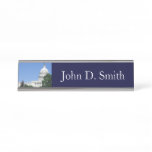 Capitol Building in Washington DC Desk Name Plate