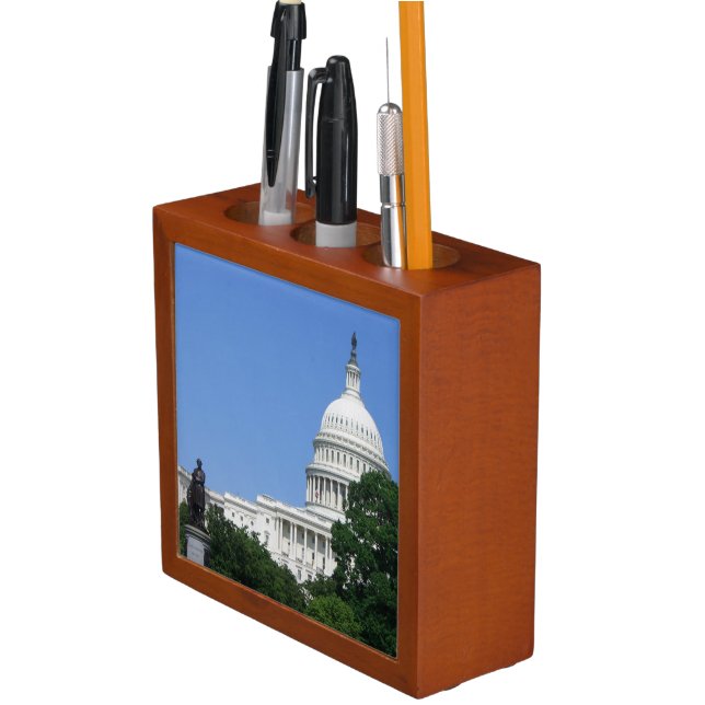 Capitol Building in Washington DC Desk Organizer (In Situ)