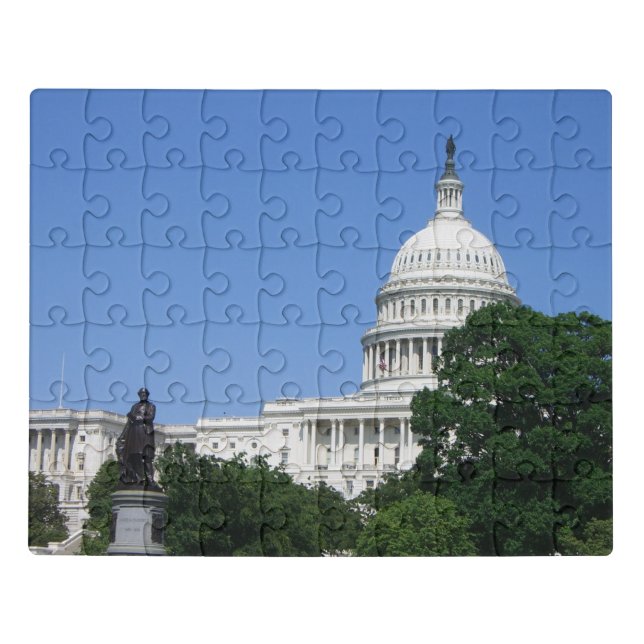 Capitol Building in Washington DC Jigsaw Puzzle (Puzzle Horizontal)