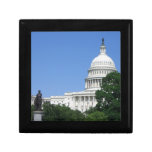 Capitol Building in Washington DC Keepsake Box