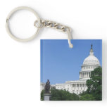 Capitol Building in Washington DC Keychain